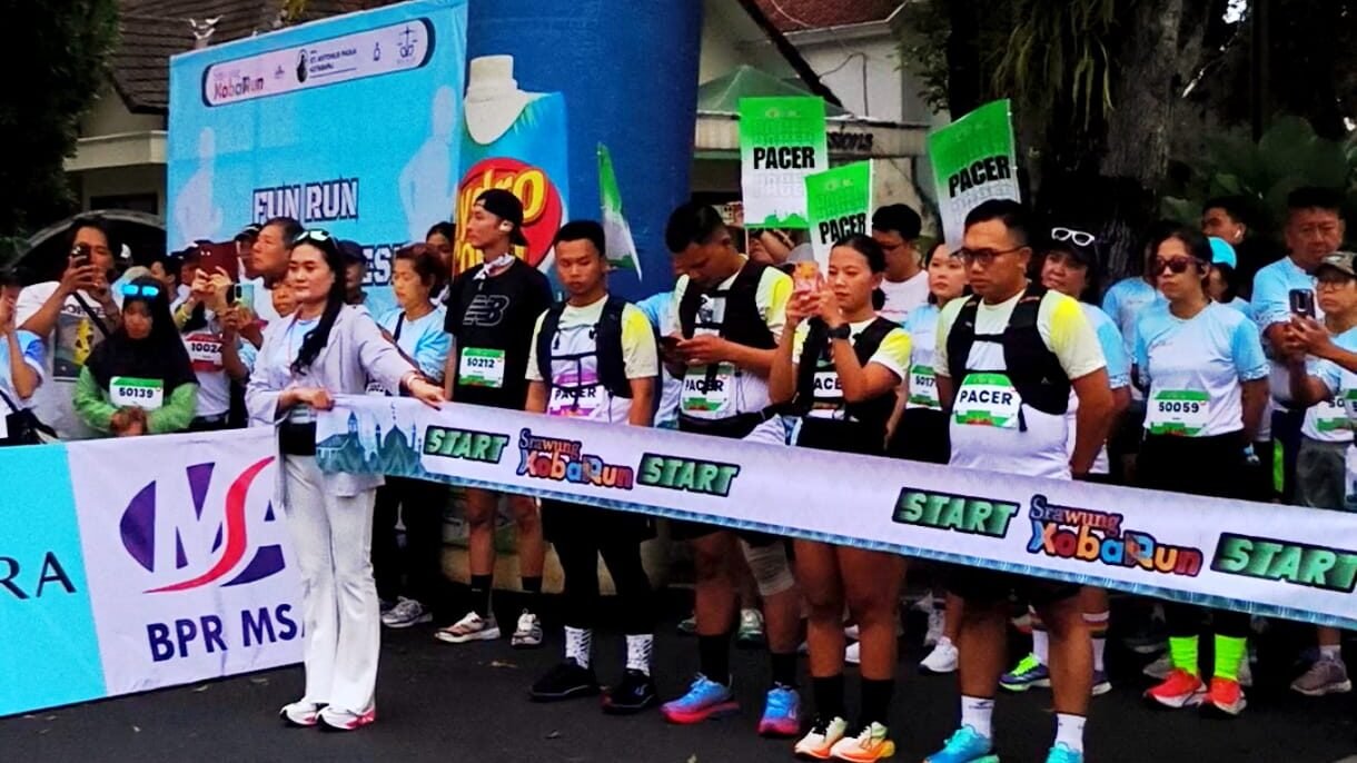 Srawung KobaRun 2025: Bank MSA Dukung Silaturahmi Lintas Agama dan Budaya Lewat di Kawasan Heritage Kotabaru