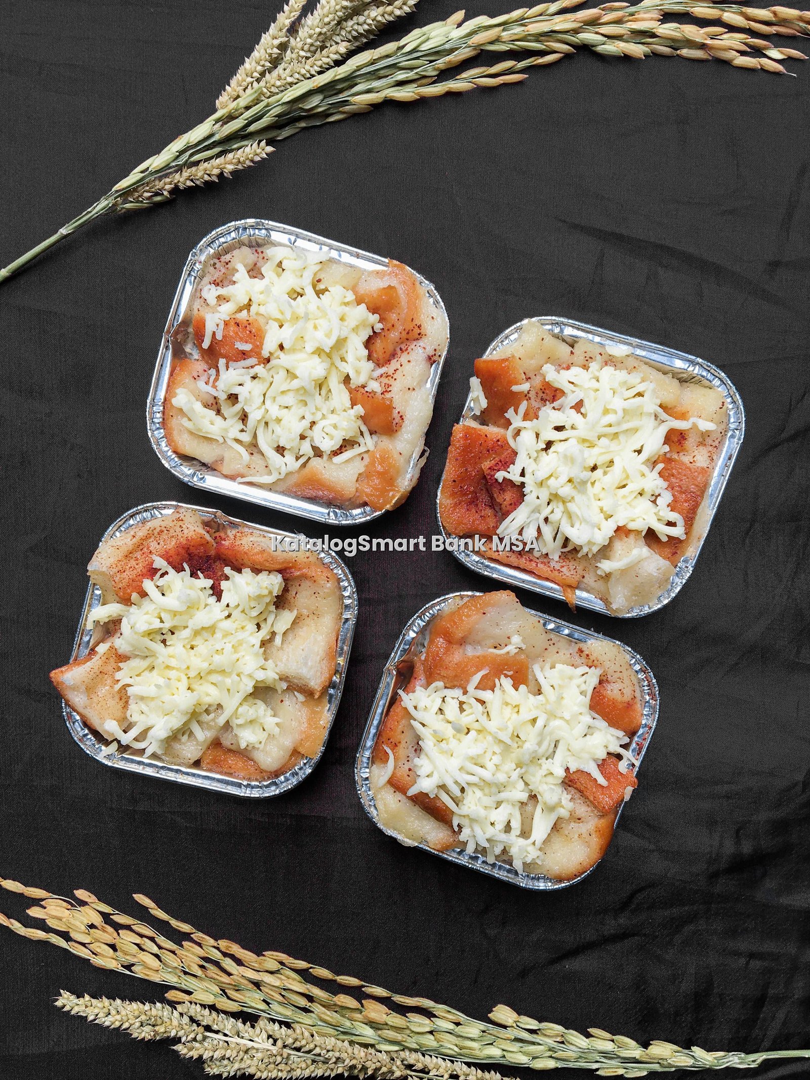 Shredded Cheese BreadPudding