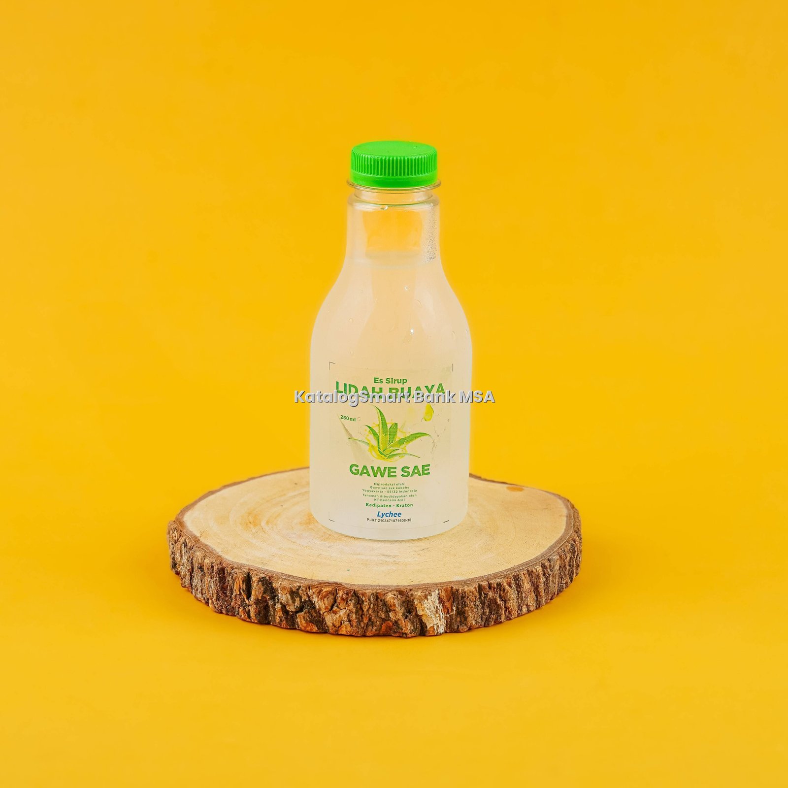 Es Sirup Lidah Buaya rasa Leci