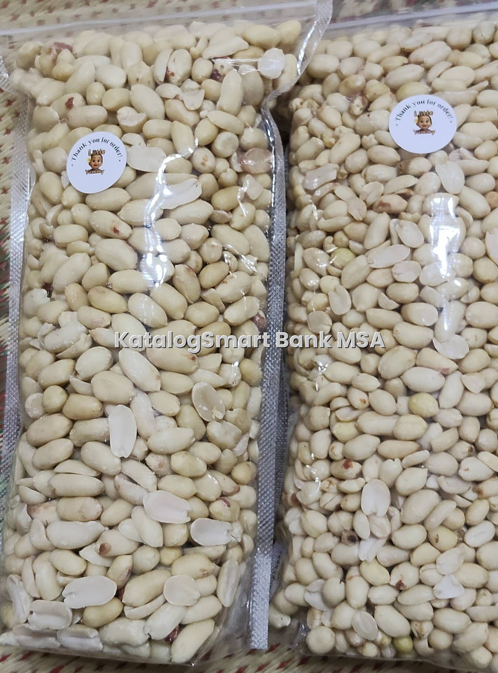 kacang tanah kupas mentah