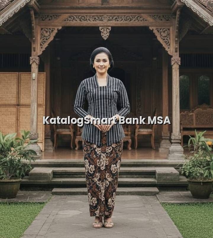 Pakaian Lurik gaya modern dan kejawen