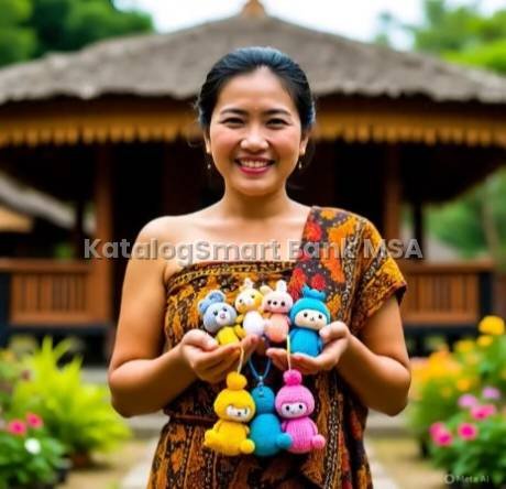 Amigurumi gantungan kunci