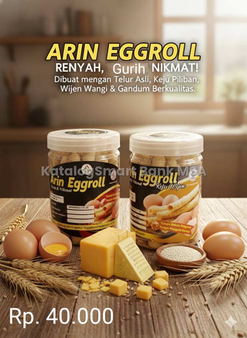 Arin eggroll wijen keju