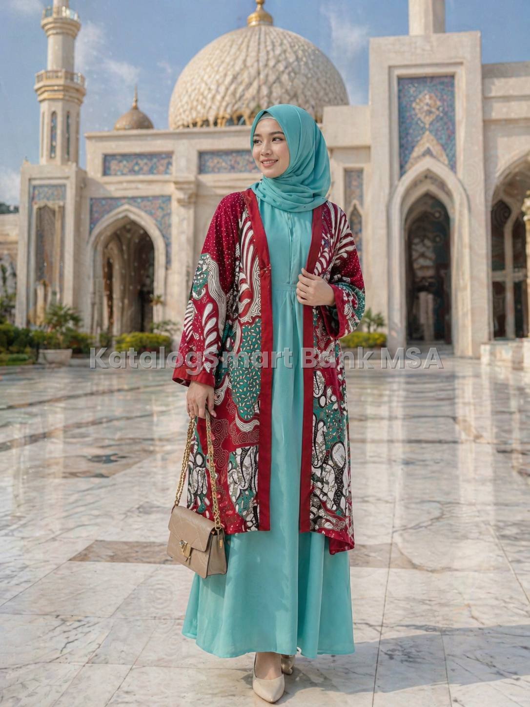 cardigan batik