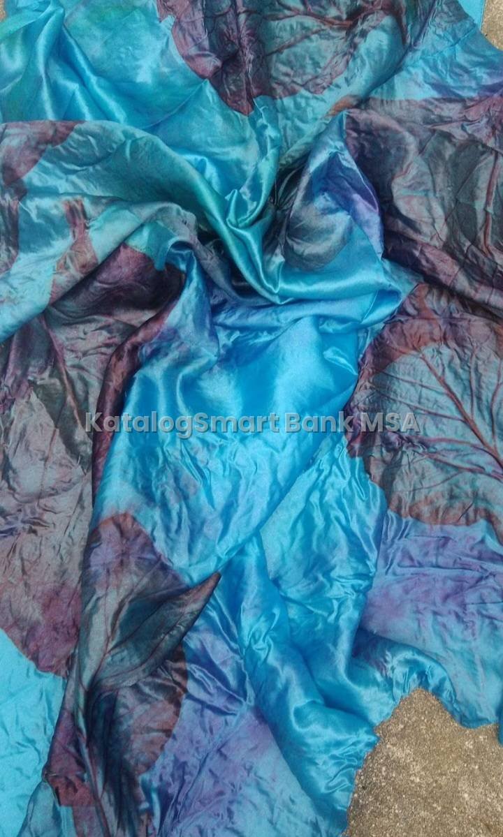 Kain Satin Ecoprint
