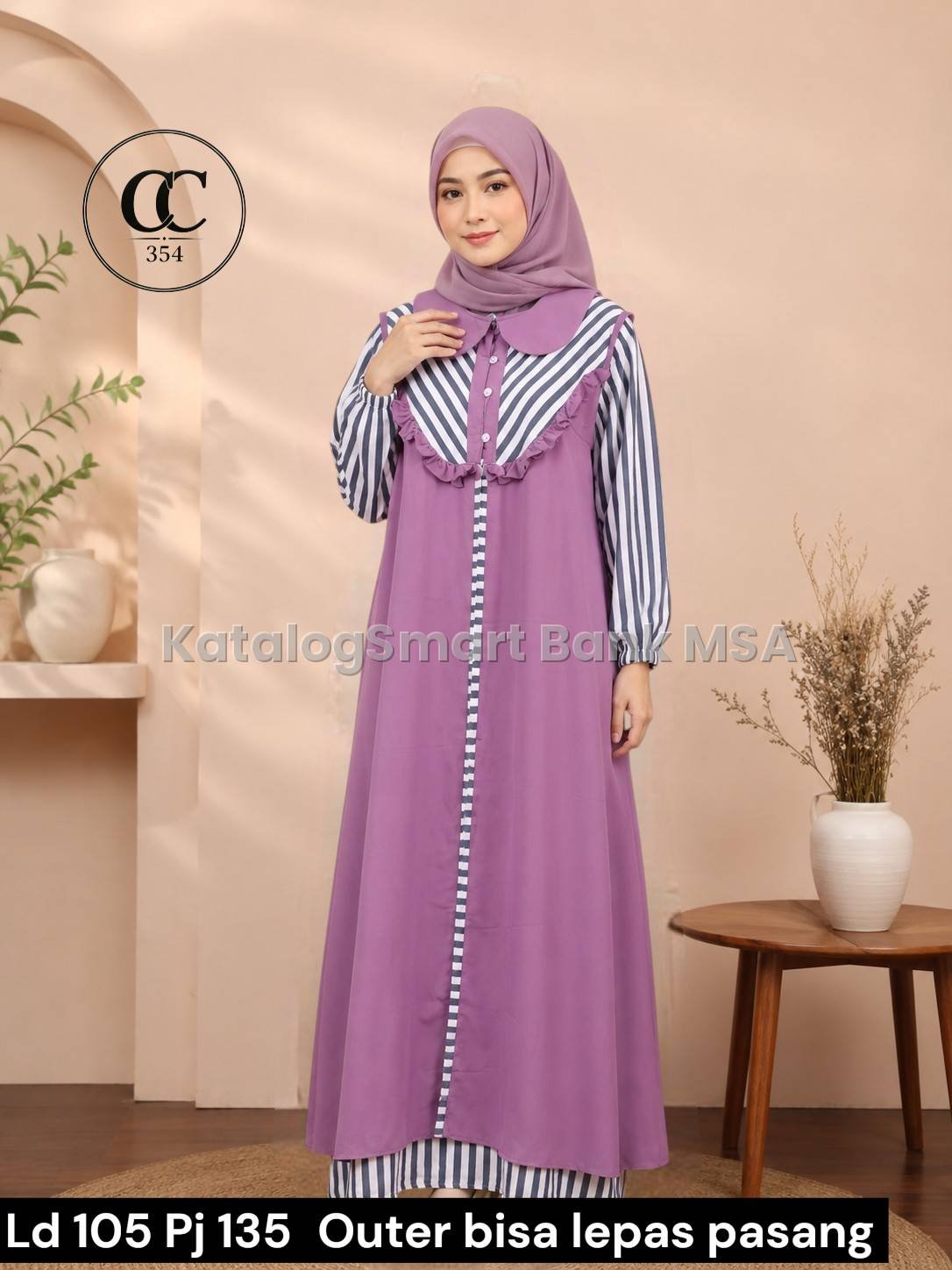 Gamis long outer
